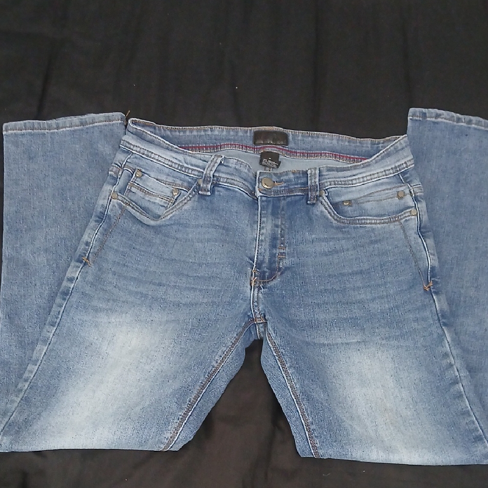 Blue Sky Men's Straight Blue Jeans